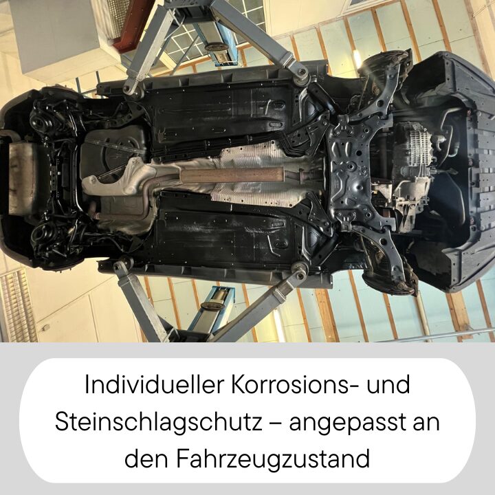 Korrossionsschutz Steinschlagschutz Unterbodenschutz Hohlraumversiegelung